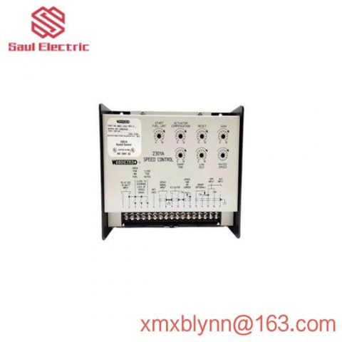 Woodward 2301A 9907-014 Speed Control Module, Industrial Automation