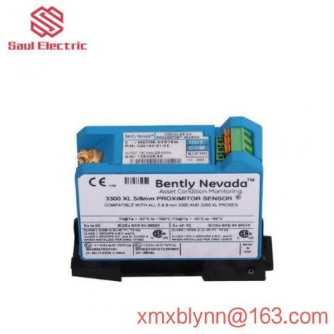 Bently Nevada 330180-91-CN Proximitor Sensor, Precision Monitoring for Industrial Control Systems