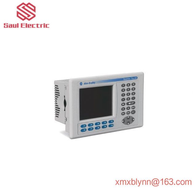 Rockwell Automation PanelView Plus 600 Compact Terminal, Model 2711P-B6C20D, Touchscreen Control