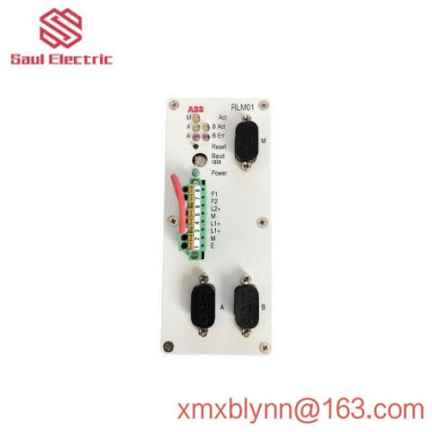 ABB RLM01 Control Module, High Precision Industrial Automation Module