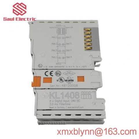 Beckhoff KL1408 - 8-Channel Digital Input Terminal, Automation & Control