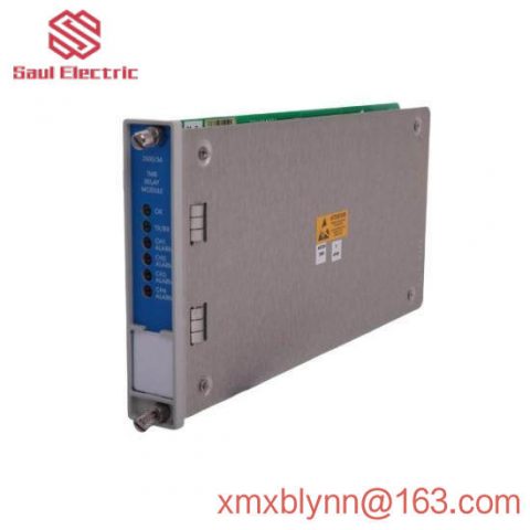 BENTLY 3500/34-01 125696-01 Industrial Vibration Monitoring Module