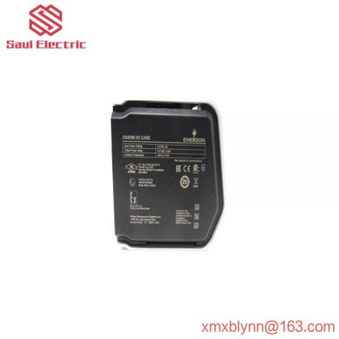 EMERSON 12P4987X062 KL2101X1-BA1 CHARM I/O Card: Advanced Control Solutions for Industrial Automation