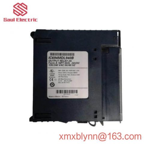 GE FANUC IC694MDL940 - PACSystems RX3i Modular Programmable Automation Controller, High Availability & Connectivity