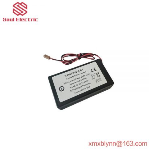 GE ACC302 Battery Module - High Capacity Energy Storage, Designed for Industrial Control Systems