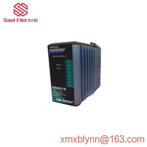 Foxboro FBM218 P0922VW Redundant Output Module
