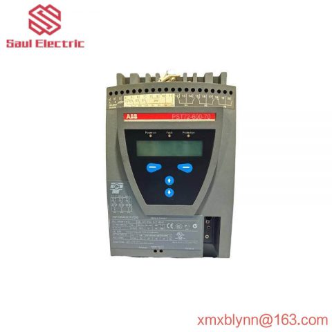 ABB PST72-600-70 Soft Starter: Reliable Power Management for Industrial Applications