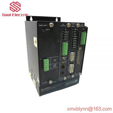 Reliance Electric 805401-3S Slot Rack Assembly with Power Supply & Processor Module