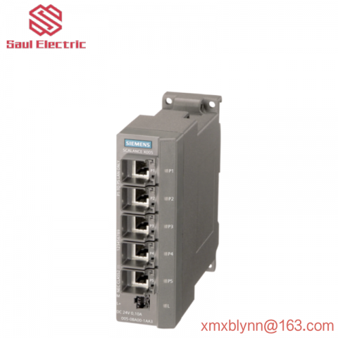 SIEMENS SCALANCE X005, 6GK5005-0BA00-1AA3, Industrial Ethernet Switch