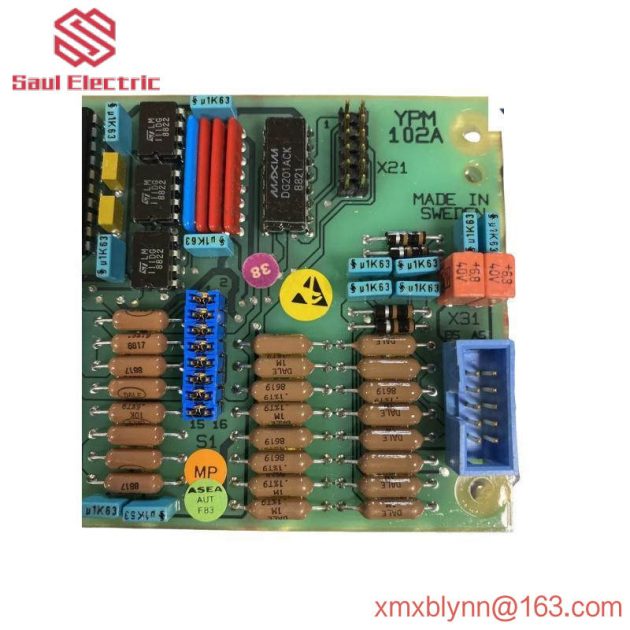ABB YPM102A Industrial Control Module, High Performance Programmable Controller Module