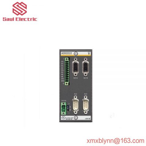 BACHMANN ACR222/2 Axis Controller Module, High-Performance Motor Control Solution