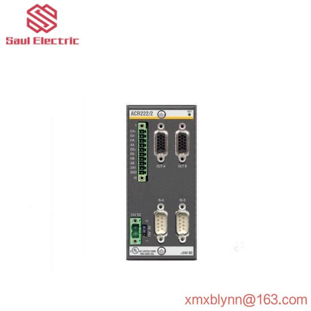 BACHMANN ACR222/2 Axis Controller Module, High-Performance Motor Control Solution