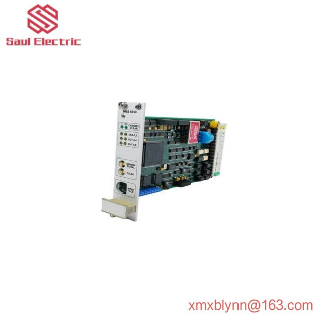 EPRO MMS6350 - Precision Speed Measurement Card for Industrial Automation