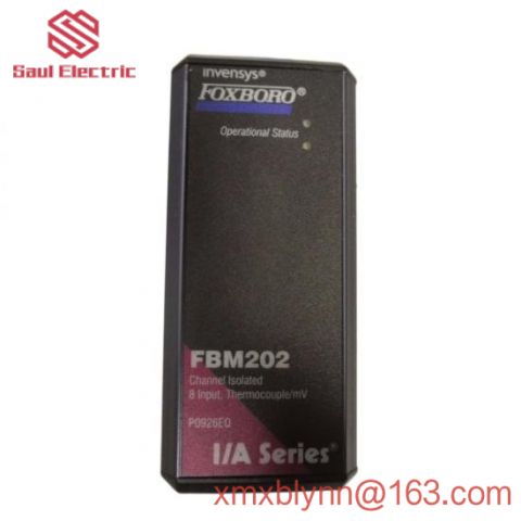 FOXBORO AD908AC FBM202 I/A Series DCS Module: Advanced Control for Industrial Automation
