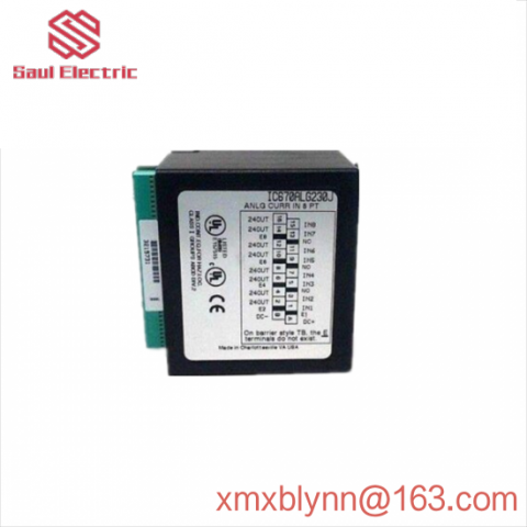 GE IC670AL G330 4-Channel Analog Input/Output Module