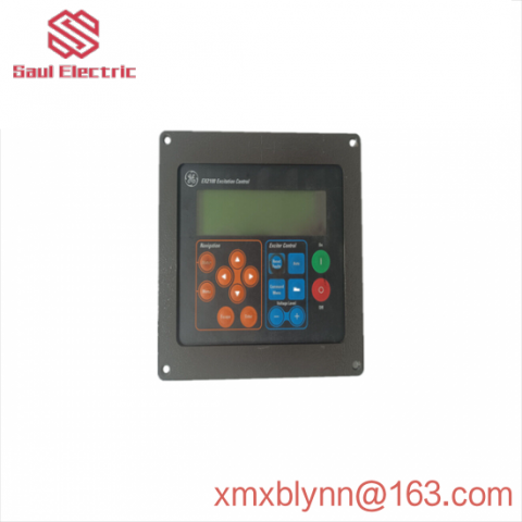GE FANUC IC752SPL013 Excitation Control Panel
