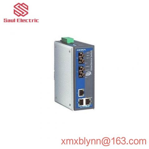 MOXA EDS-405A-MM-ST Industrial Ethernet Switch, Robust Network Solution for Manufacturing
