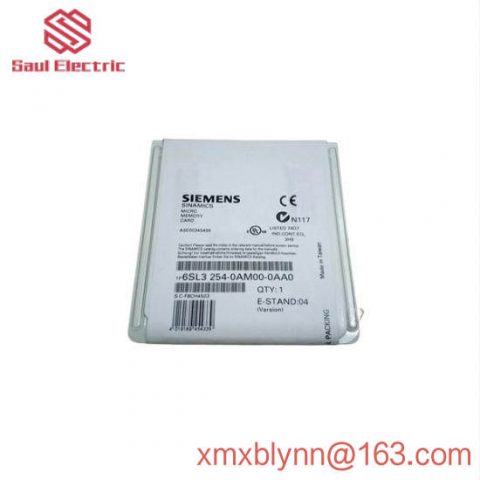 SIEMENS 6SL3 254-0AM00-0AA0 Micro Memory Card: Industrial Control System Innovation